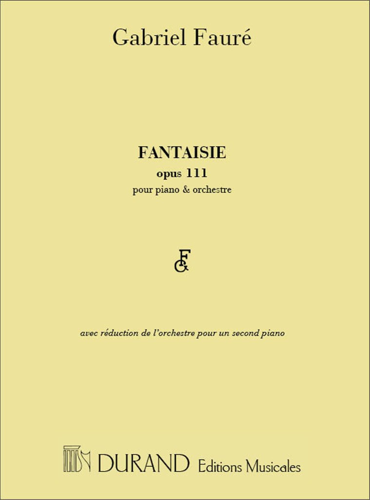 Fantasie Opus 111 2 Pianos 4 Mains